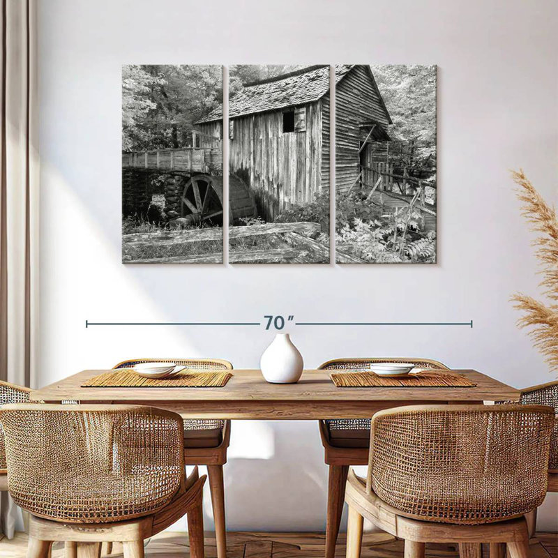Lilie Cable Mill Cades Cove, 36" H x 57" W