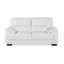 2 Seater Faux Leather Loveseat-26297035