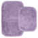 Billy-Dean Nylon 2 Piece Bath Rug Set with Non-Slip Backing