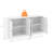 32''H Accent Cabinet With Doors,white-1561707669