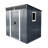 Outdoor Metal Storage Shed with Window and Transparent plate-108284809-113816594
