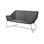 Breeze 60.7'' Wide Outdoor Wicker Loveseat