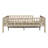 Full Size Wooden Daybed with 2 Drawers – Sofa Bed for Bedroom & Living Room, Natural-118619018-118619015