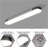 Muscato 1 - Light 39.4" Rectangle LED Flush Mount-997717424