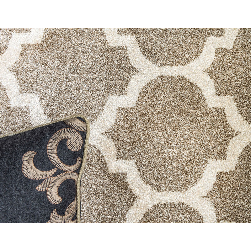 Tapis beige Cohleen, Rectangle 10 pi x 14 pi