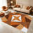 Orange Star carpet-easy to clean, machine-washable, soft and comfortable; suitable for door mats, kitchens, living rooms, bedrooms, corridors, and laundry areas. Easy to clean, durable carpet for home decoration.-195852776