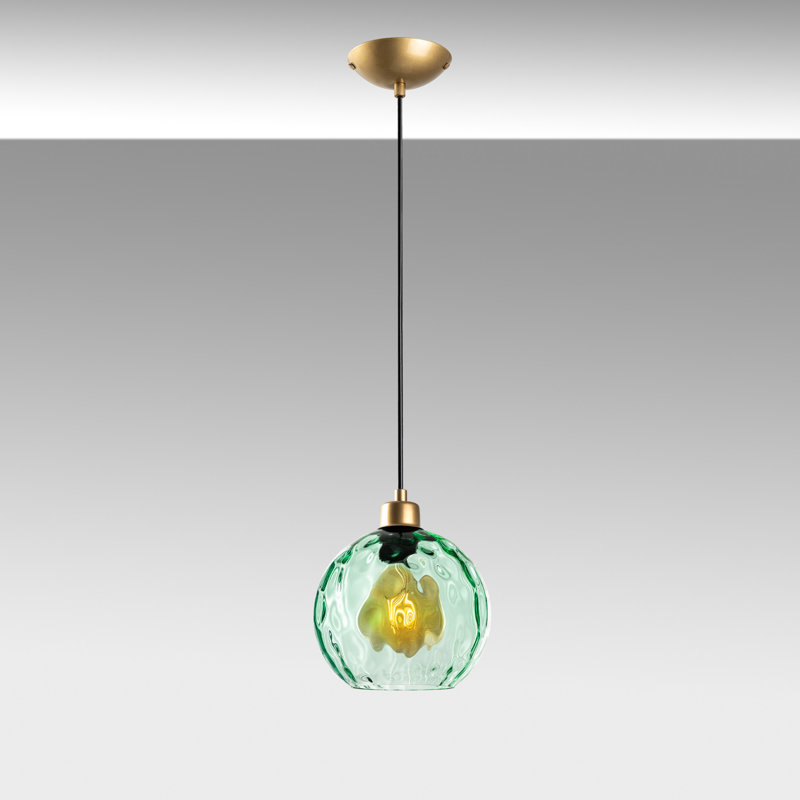 Sheen - Light Pendant, Gold, Green