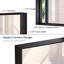 Miroir de salle de bain rectangulaire avec cadre en aluminium et verre trempé-1057828145-1057012568