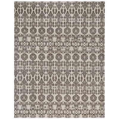 Wool Ikat Area Rug