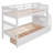 Xavier Stairway Bunk Bed with Drawers & Shelves-1154624837-1154624839