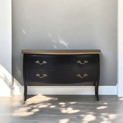 Retro Minimalist Console Table with Drawers