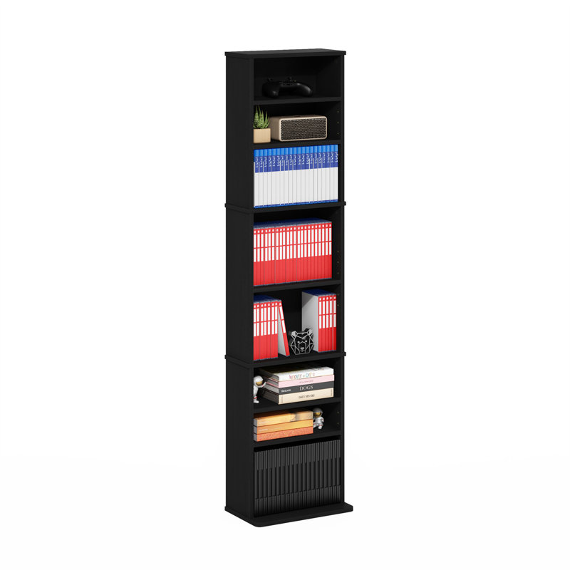 Support de rangement multimédia 9 tablettes avec tablettes réglables, Americano