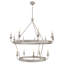 William Chandelier - 14-Light Lacquered Burnished Brass-1000969536