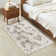 Machine Washable Non-Slip Oriental Area Rug Brown/Beige