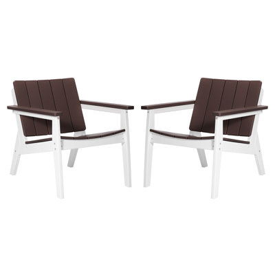 Chaise d'extérieur à assise profonde
