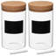 Glass Canister - Set of 2