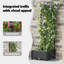 Garden Planter Steel Outdoor Container Modern Decor Terrace Stylish Pot-597376568-597376563