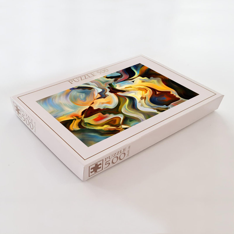 500 pièces en carton, 100% carton, 500 pièces, 18,9 x 13,4 pouces | Taille de la boîte: 13,2 po x 9,1 po x 2,0 po | Parfait pour le plaisir et la détente en famille, pièces durables de haute qualité pour un assemblage facile, cadeau idéal pour les amateurs de casse-tête