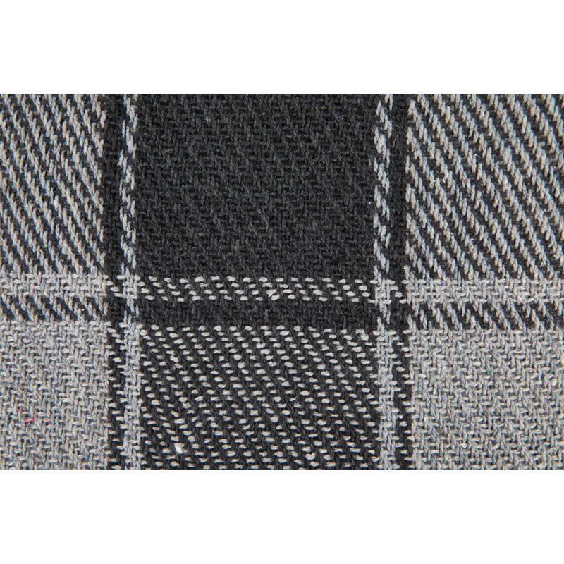 Allardt Throw Blanket, 127cm W x 152cm L, Charcoal