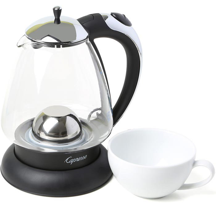 Capresso H2O Plus Electric Glass Tea Kettle & Reviews
