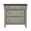 Commode de chevet 3 tiroirs Cathleen