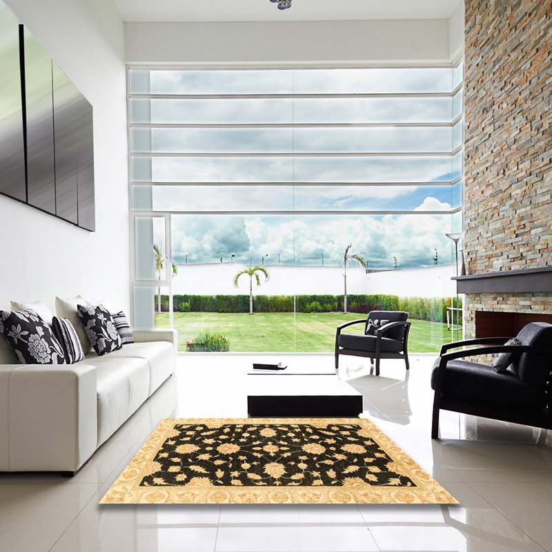 Abstract Indoor Rug, Square 7'
