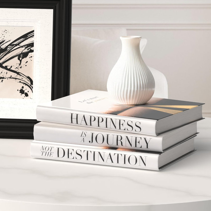Livres décoratifs pour la maison - Décoration de table basse