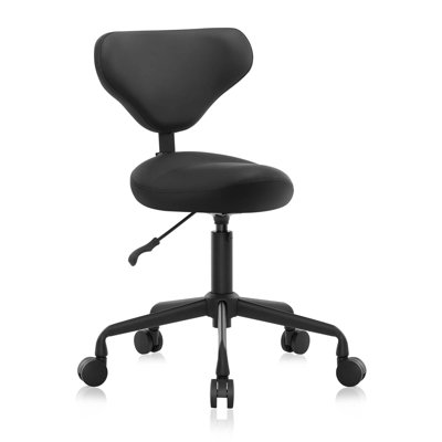 Backed Adjustable Backrest Adjustable Height Ergonomic Active Stool