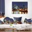 Coussin lombaire cityscape photographie