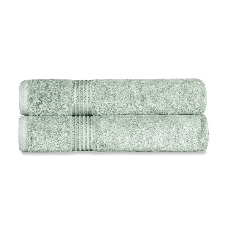 Oversized Sage Egyptian Cotton Washcloth Set