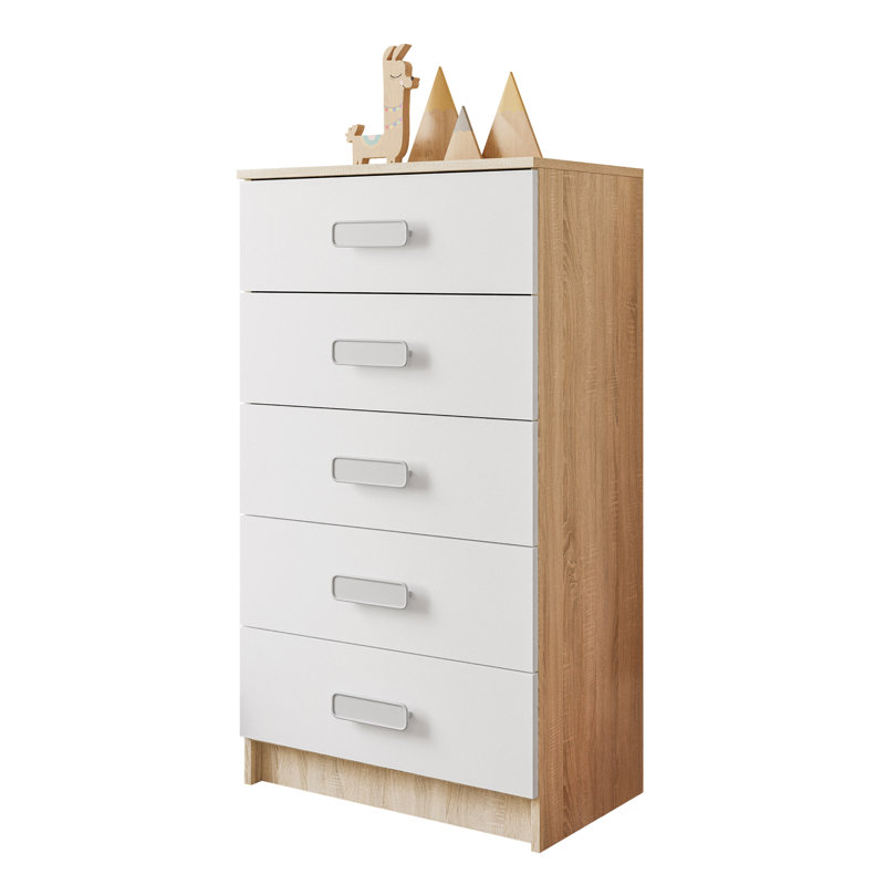 Aleighna 5 - Drawer Rectangle Accent Chest