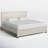 Lanora Solid Wood Panel Bed-1119732076-1119732077