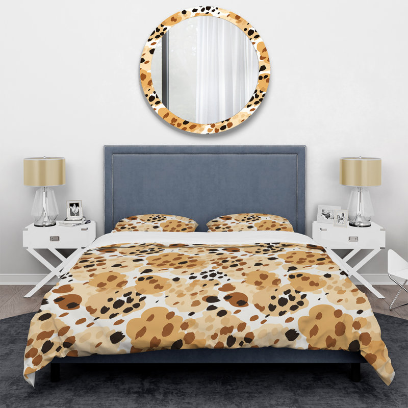 Ensemble de housse de couette Jaysaun, Housse de couette pour grand lit et 2 taies décor