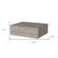 5" Grey Wood One Drawer Floating Nightstand