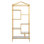 84" H x 36" W Metal Etagere Bookcase