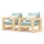 Chaise de patio avec coussins Sehrish-809701065