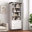 Armoire de rangement vitrée