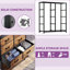 Kathiria 8 Drawer chest of drawers，85.6Cm W bedroom drawers-1073298729
