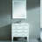Pheonix 36'' Single Bathroom Vanity with Stone Top with Mirror-666727216