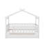 Lit simple en bois avec lit gigogne-740144398-740144392
