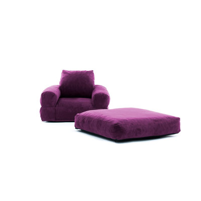 35.4'' Upholstered Futon Chair