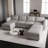 Vashudev Velvet Modular Sectional-143691478