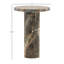 Daryna Marble Side Table, Green