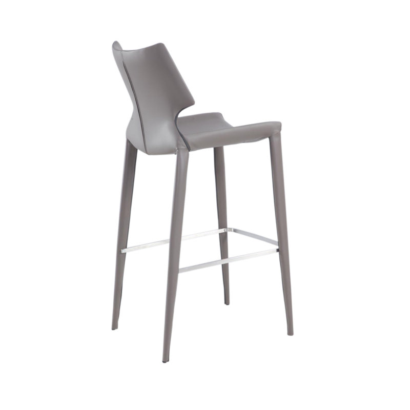 Tabouret de bar 29,5 po Yoe, Gris