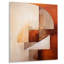 «Elemental Brown Triangle - Abstract Collages», art mural-1502808398-1502808396