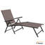 Chaise longue inclinable 28 po