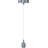 Espirit 1-Light Integrated LED Indoor Brushed Nickel Mini Bare Hanging Pendant