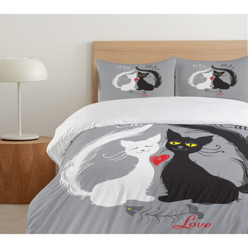 No Duvet Cover, Queen Duvet Cover + 2 Standard Shams
