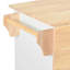 Îlot de cuisine avec abattant, chariot de rangement de cuisine avec organisateur à 3 niveaux, support de rangement interne, chariot de cuisine sur roulettes avec porte-serviettes, 2 tiroirs, pour la cuisine-2124228127