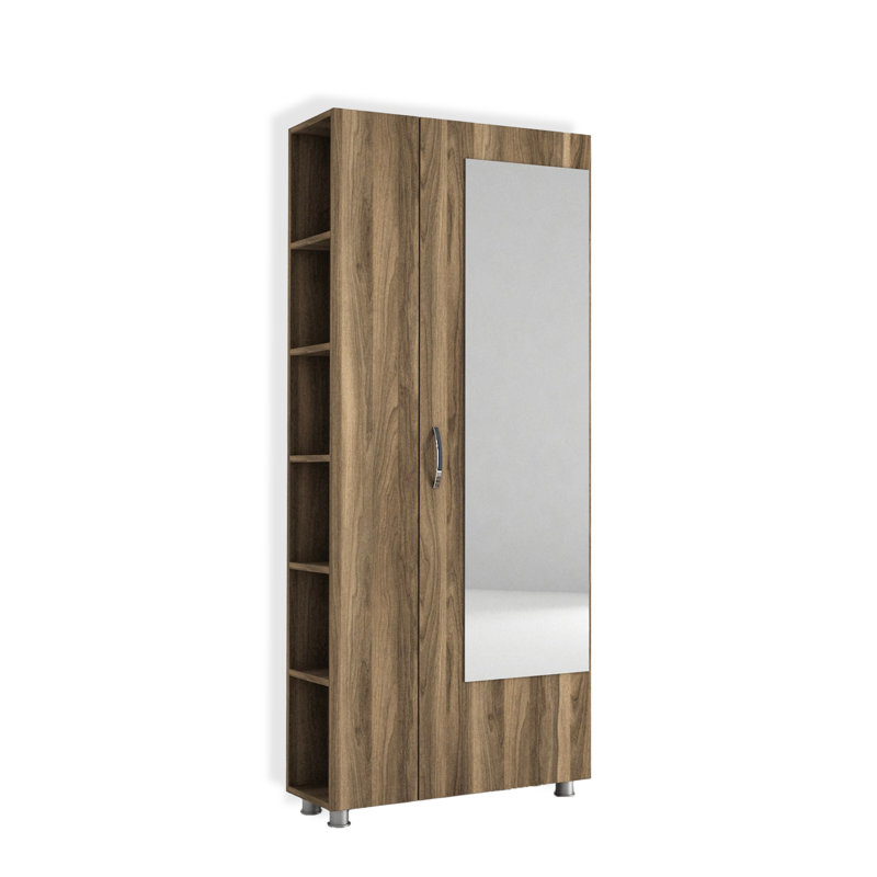 SpiritHome Unique Hall Tree With Mirror | Wayfair Canada